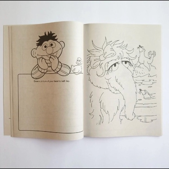 Sesame Street Accessories Sesame Street Coloring Activity Book